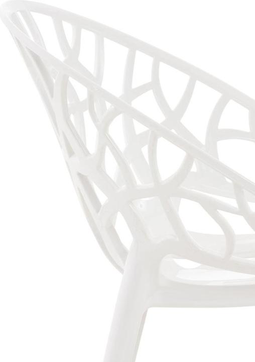 Produktbild CLP Stapelstuhl CRYSTAL, weiss glanz