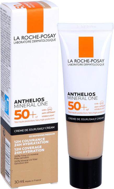 Actual product image La Roche Posay Anthelios Mineral One #02 Medium (Suntan cream, SPF 50+, 30 ml, 50 g)