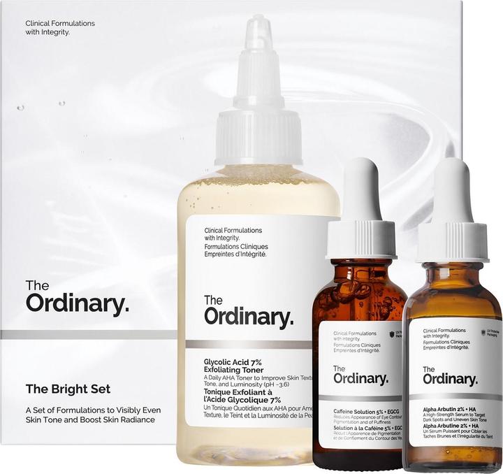 The Ordinary The Bright Set (Facial care set)