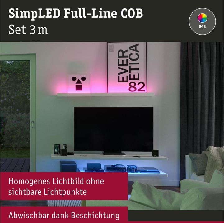 Actual product image Paulmann Luminaires SimpLED COB (RGBW, 300 cm, Indoor)