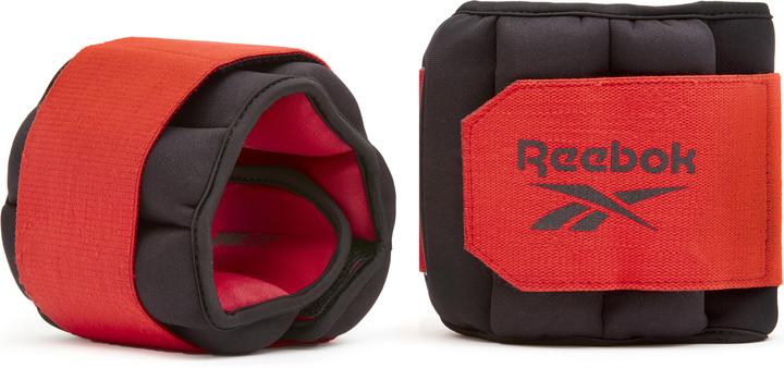 Reebok Bracciale Flexlock per caviglia, 2,0 kg (coppia) (1 x 2 kg)
