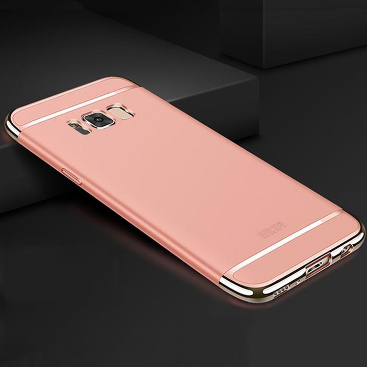 Produktbild König Design Handyhülle für Samsung Galaxy S8 Plus Schutzcase Backcover Bumper Etuis Pink (Samsung Galaxy S8+)