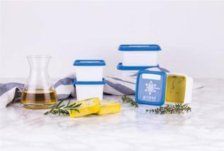 Actual product image Merkloos Freezer container 750 ml set with (3 pieces) (0.75 l)