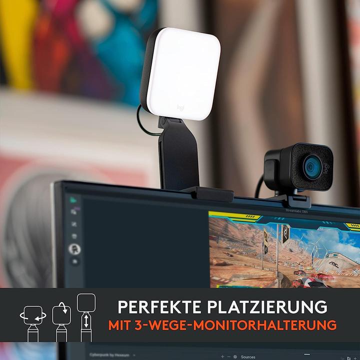 Actual product image Logitech Litra Glow (Video light)