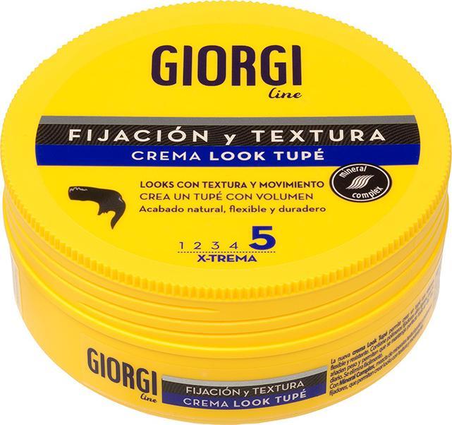 Actual product image Giorgi Line FIJACIÓN Y TEXTURA crema look tupé nº5 125 ml (Hair cream, 125 ml)