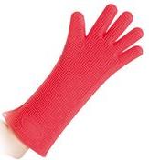 Produktbild Hygostar Silikon-Handschuh "HEATBLOCKER", rot, L„nge: 350 mm (Silikon)