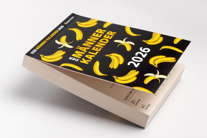 Actual product image The men's calendar 2026 (Hardcover, German)