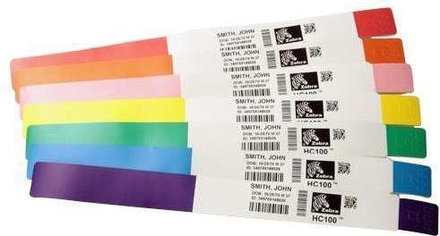 Actual product image Zebra Z-BAND FUN WRISTBAND 25X254MM
