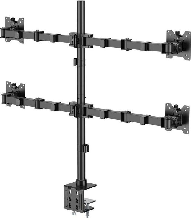 Productafbeelding SpeaKa Professional SP-MM-541 4fach Monitor-Tischhalterung 43,2 cm (17") - 88,9 (Tabel, 35")