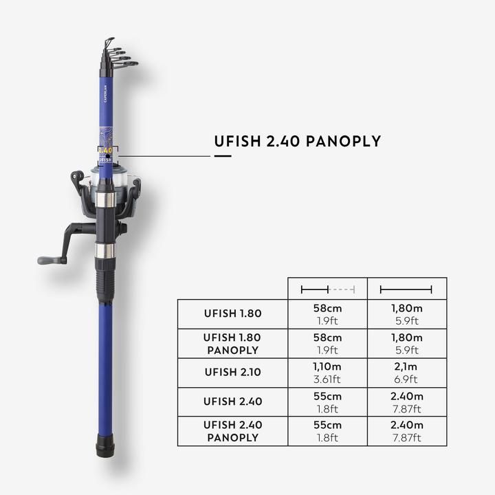 Produktbild Caperlan UFISH 2.40 (Spinnrute, 240 cm)