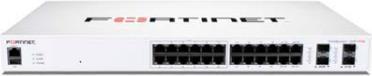 Produktbild Fortinet FS-124F-FPOE - Power over Ethernet (PoE) - Rack-Einbau - 1U (4 Ports)