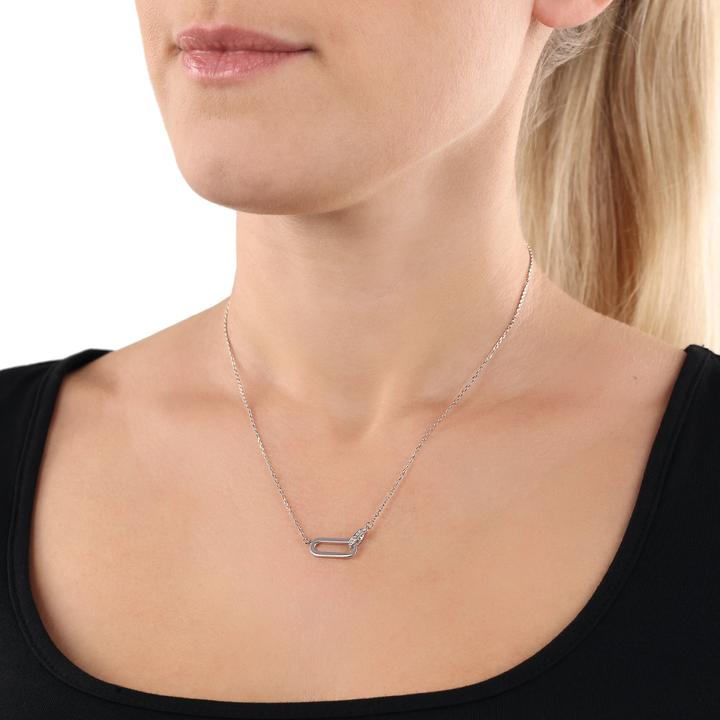 Immagine prodotto Amor Collana da donna, argento 925, zirconi sintetici. (Argento 925)