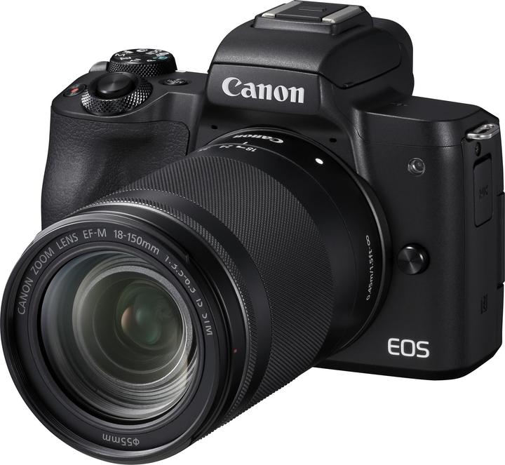 Canon EOS M50 Travel-Zoom Kit (18 - 150 mm, 24.10 Mpx, APS-C / DX)