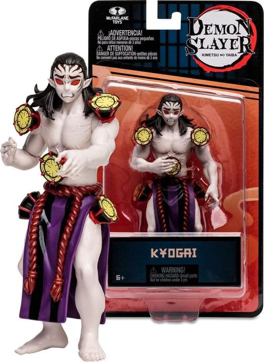 Actual product image McFarlane Demon Slayer: Kimetsu no Yaiba Action Figure Kyogai 13 cm