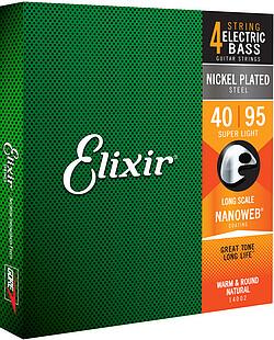 Produktbild Gore Wear Elixir 14002 Bass SL Nano 040/095 (4 x, Gitarre, 0.04")