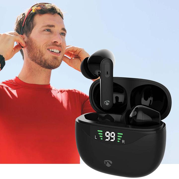 Image du produit Nedis Casque entièrement sans fil - ANC (Active noice Cancelling) - Bluetooth - capacité maximale de la (ANC, 30 h, Sans fil)