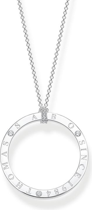 Thomas Sabo Kette Kreis silber (925er Silber, 90 cm)