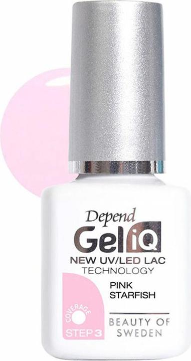 Immagine prodotto Depend Gel iQ Pink Starfish (Rosa, Smalto per unghie effetto gel)