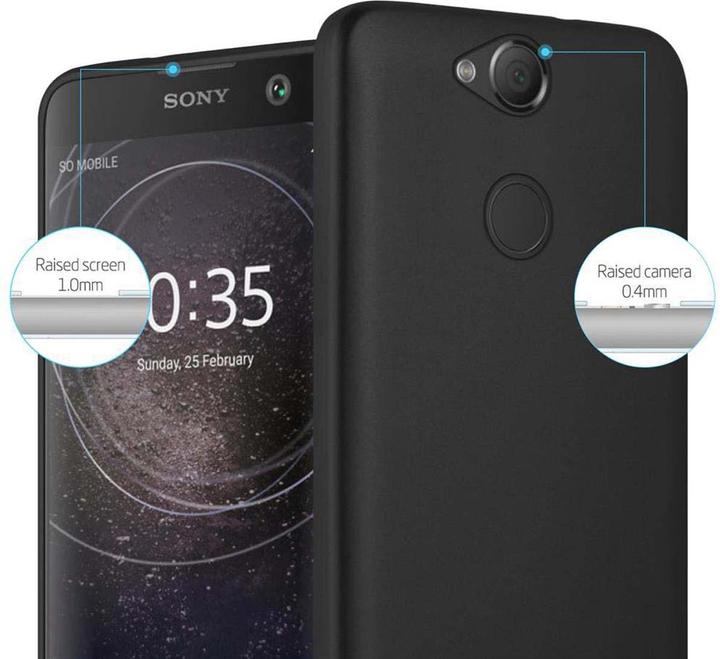 Immagine prodotto Cadorabo Custodia TPU Matt Metallic (Sony Xperia XA2)