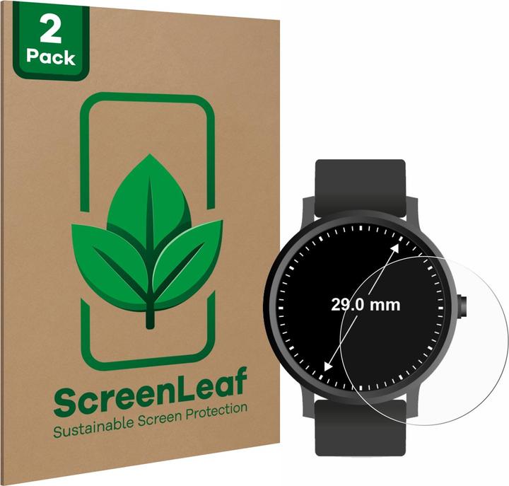 Actual product image ScreenLeaf Protective film sustainable screen protector screen protector film clear transparent