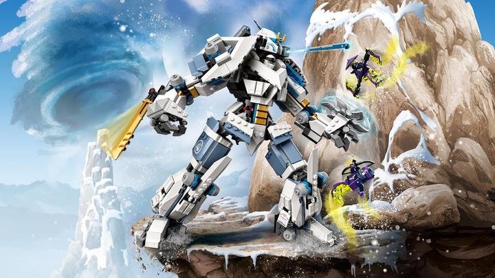 Actual product image LEGO Zane's Titan Mech (71738, LEGO Ninjago)