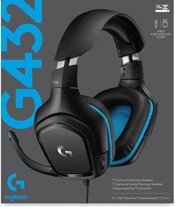 Produktbild Logitech G G432 (Kabelgebunden)