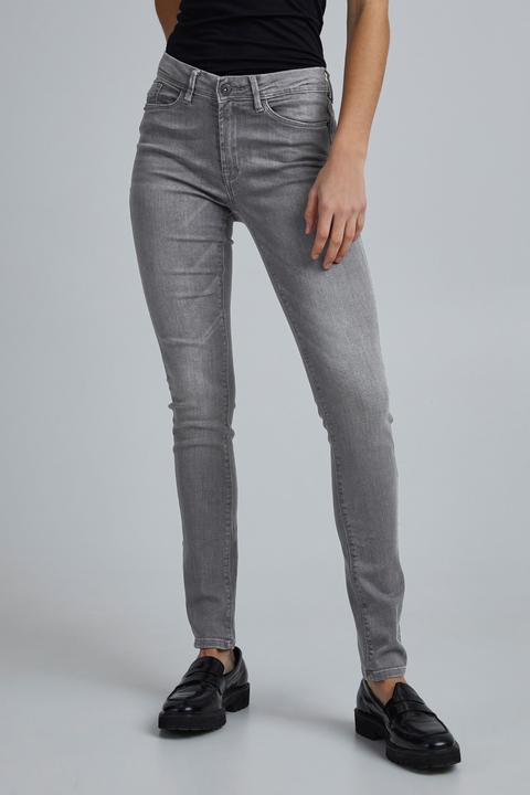 Actual product image Ichi IHERIN IZARO LIGHT GRAY 20100937 (W27/L32)