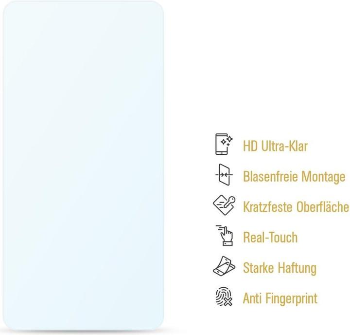 Actual product image Protectorking 4x 9H Panzerglas flexibel HD Klar (4 Piece, Samsung Galaxy S21 FE)
