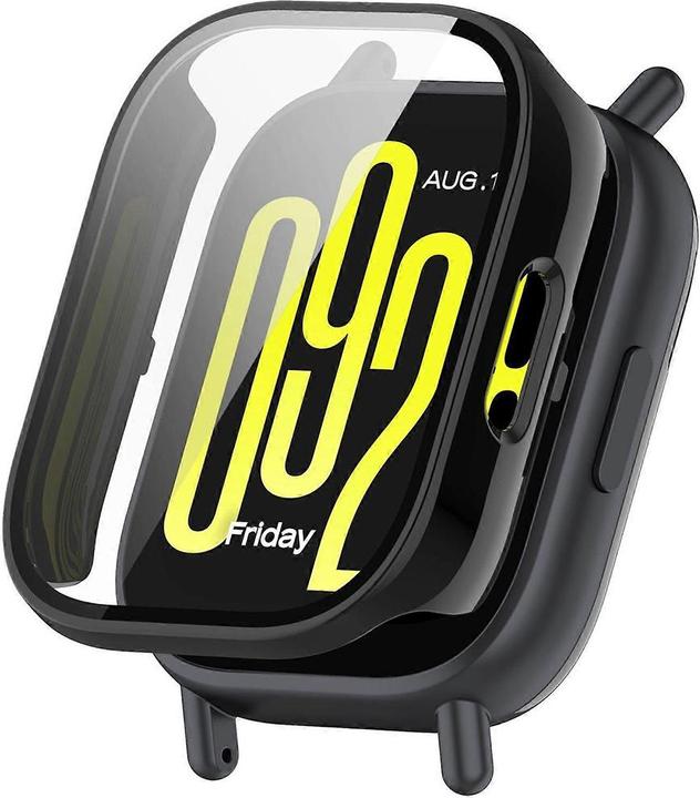 Techsuit - Defense360 Pro + Screen Protector - Xiaomi Redmi Watch 5 Active - Black