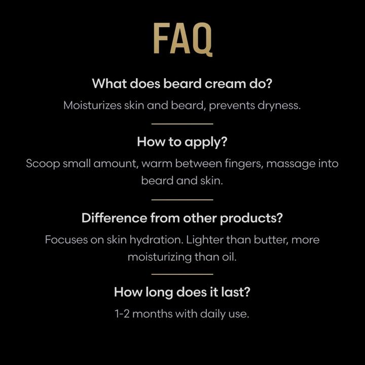 Actual product image The Beard Struggle Beast Ragnarok Rising Beard Cream