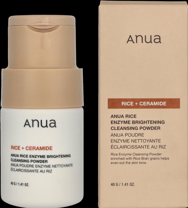 Actual product image Anua Rice Enzyme Brightening Cleansing Powder (Powder, 40 ml)