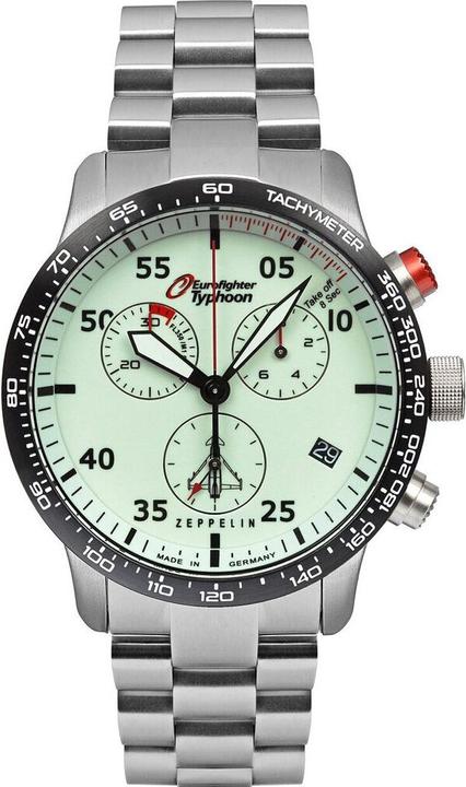 Zeppelin Uhr Eurofighter 7298M-5, Quarz (43 mm)