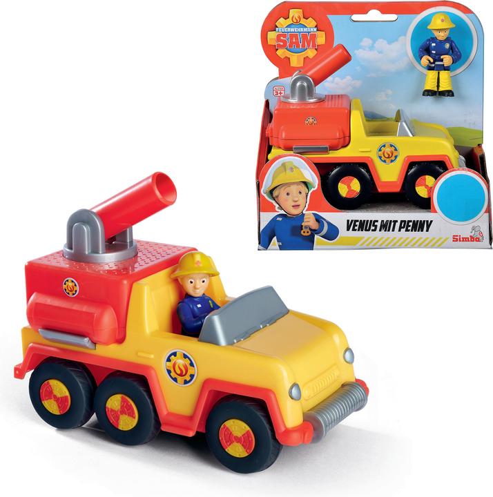 Actual product image Simba firefighter Sam Venus mentions