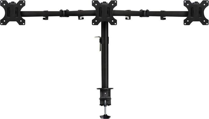 Image du produit Support de bureau pour écran, 3 écrans jusqu'à 27", VESA (Tables, 27")