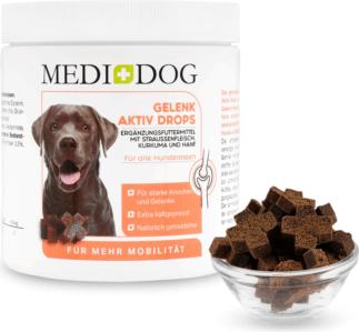 Produktbild Medidog Gelenk-Aktiv Drops (Adult, Junior, 1 Stk., 400 g)