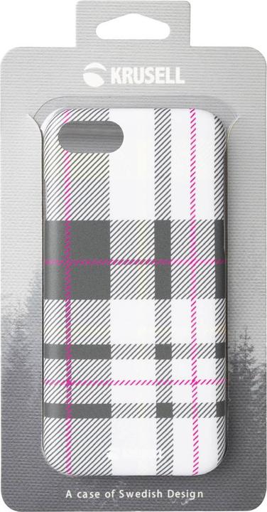 Produktbild Krusell Limited Cover Apple iPhone 8/7 plaid light grey (Apple iPhone 8)