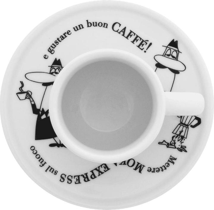 Immagine prodotto Bialetti Y0TZ033 Set di 4 tazze demitasse Carosello (50 ml, 4 x)