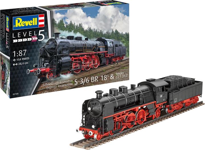Image du produit Revell Model Set Express Loco S3/6 BR 18(5) with Tender