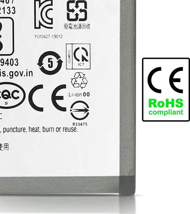 Actual product image Clappio 6000mAh replacement battery
