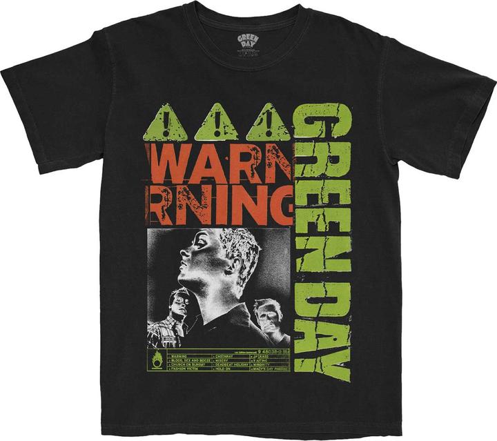 Actual product image Green Day Warning (L)