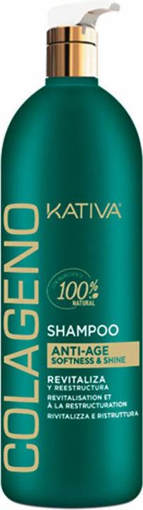 Actual product image Kativa Colageno Champu 1000 Ml (1000 ml, Liquid shampoo)