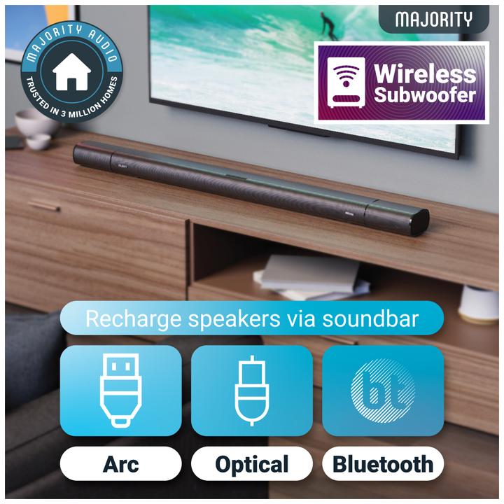 Actual product image Majority Everest 5.1 Dolby Audio Soundbar EU (300 W)