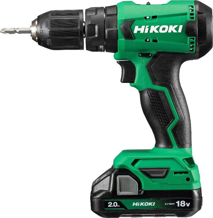 Image du produit Hikoki DV18DA 2,0 Perceuse-visseuse à percussion sans fil (Fonctionnement sur batterie)