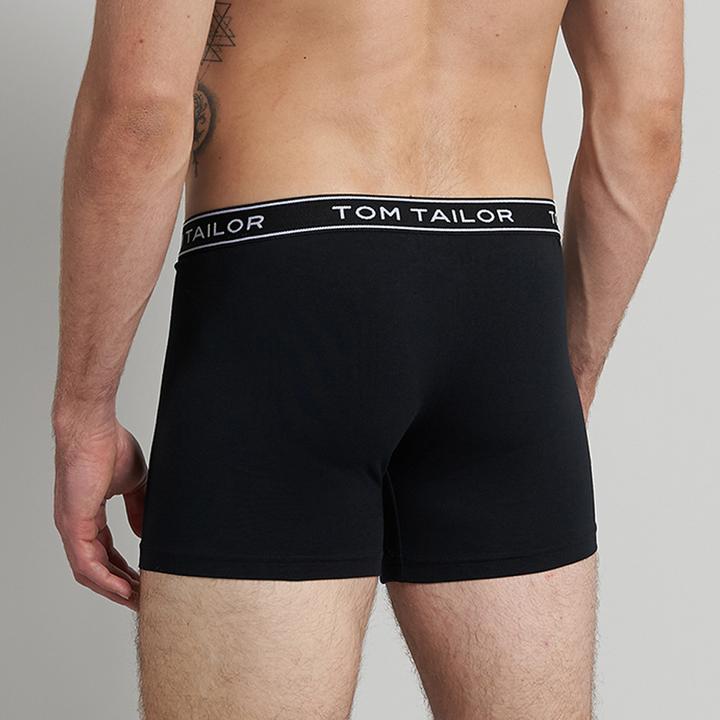 Produktbild Tom Tailor Herren Boxershorts Unterhosen langes Bein formstabil weich | 6 Stück (L, 6er Pack)
