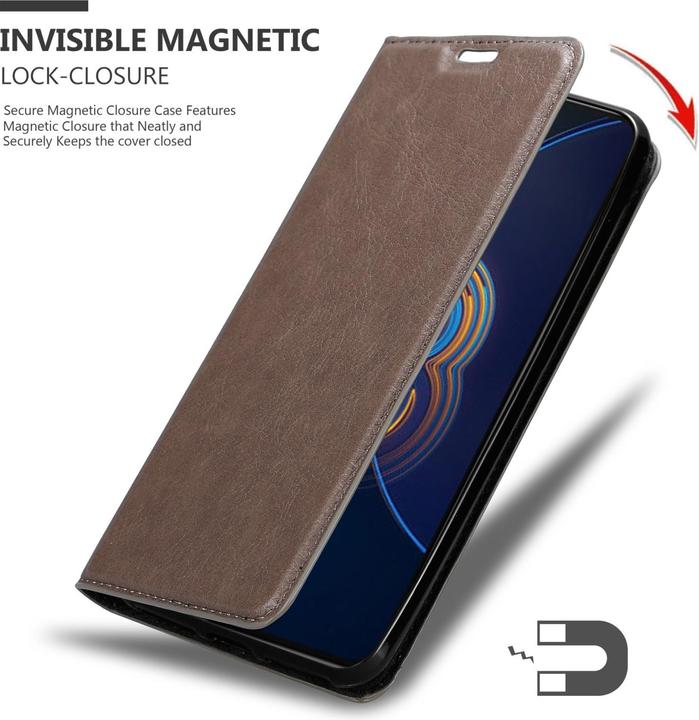 Immagine prodotto Cadorabo Libro Invis. Coperchio magnetico (Asus Zenfone 8 Flip)