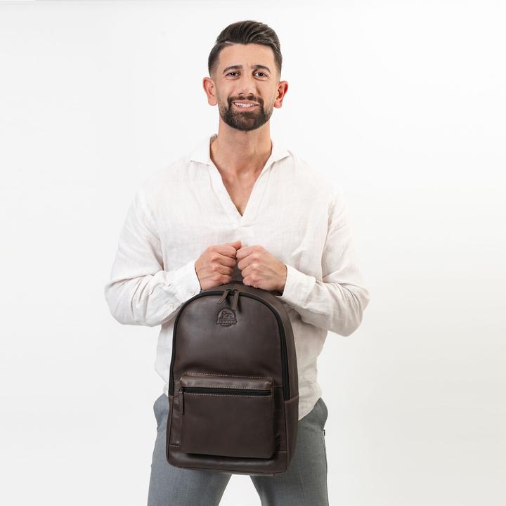 Image du produit Farmhood Nashville Sac à dos en cuir 44 cm pour ordinateur portable (13 l)