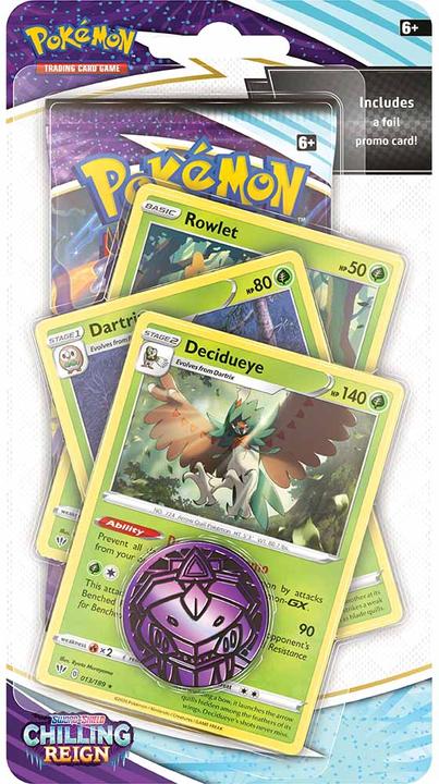 Image du produit Pokémon P-E SWSH6 Premium Checklane Blister, assortiert (Anglais, Blister Pack)