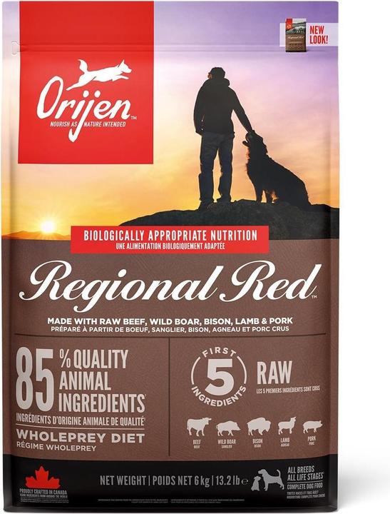 Immagine prodotto Orijen Cane Rosso Regionale (Adulto, 1 pz., 6000 g)