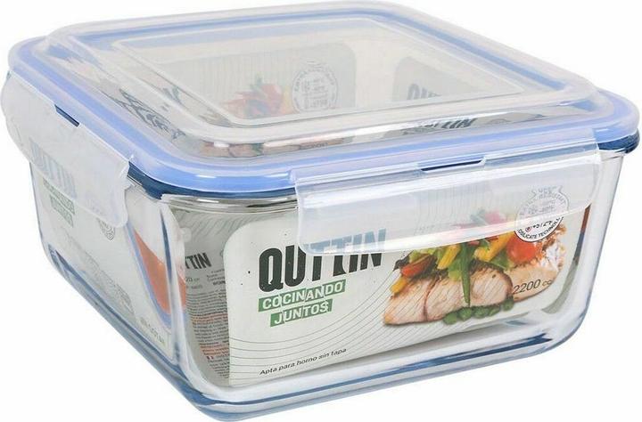 Image du produit Quttin Lunchbox hermetisch karriert 2,2 L (4 Stück)