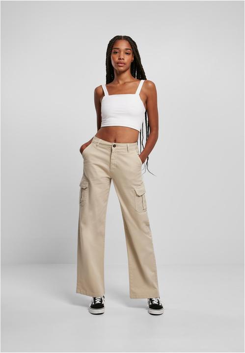 Immagine prodotto Urban Classics Pantaloni casual dritti a vita alta da donna - 100871 (29)